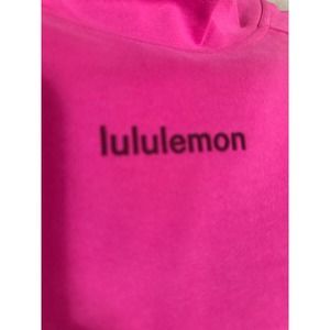 Lululemon Heavyweight Fleece Mock-Neck Sweatshirt Sonic Pink - Medium